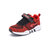 永高人男童鞋 夏季新款男童运动鞋防水中大童学生儿童跑步鞋(37 大红黑)第2张高清大图