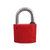 苏识 30mm梅花塑钢锁（计价单位：把）颜色：红色(红色 默认)第4张高清大图