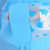 学生儿童雨衣 带书包位男女宝宝防水加厚雨披小孩卡通图案雨披充气帽檐229(浅蓝色河马)(XXL(身高140cm-15)第5张高清大图