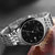 TISSOT天梭手表力洛克系列机械男表黑盘钢带男士手表T41.1.483.53第3张高清大图