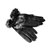 沉香木（Agalloch）JSL057PN装饰兔皮手套（黑色）第3张高清大图