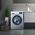 西门子（SIEMENS）XQG100-WM12P2682W 全自动家用滚筒洗衣机 中途添衣 高温筒清洁(银色 10公斤)第4张高清大图