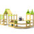 虎源萨尚幼儿园区角柜组合柜多层柜书包柜玩具柜HY-3807(默认 默认)第4张高清大图