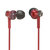 铁三角 CK350iS 立体声运动入耳式耳机 游戏耳麦 手机通话 红第2张高清大图
