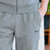 2015春款吸湿透气男士运动套装运动服卫衣长袖秋冬季男士休闲套装(浅灰 XL)第5张高清大图