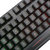Rii RK100 机械手感键盘 lol有线游戏键盘悬浮发光机械手感键盘CF笔记本网吧台式电脑(黑色)第5张高清大图