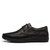 米斯康（MR.KANG） MR.KANG牛皮鞋男士软底系带中年爸爸鞋软皮皮鞋单鞋6081(黑色)(39码)第2张高清大图