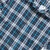 卡拉卡蒙男装长袖衬衫格子 欧版休闲衬衫 kalakamo-3101-3102- 3103(深蓝色 XXL)第2张高清大图