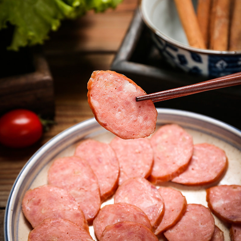 哈尔滨红肠东北特产风味小吃下酒菜开袋即食香肠批发默认颜色默认版本