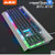 黑爵AK27机械战士 RGB彩虹背光键盘lol笔记本电脑有线金属发光游戏键盘usb第4张高清大图