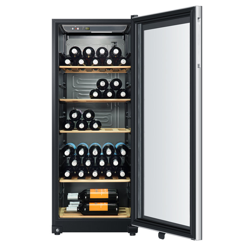 海尔haierws05252瓶装酒窖级恒温恒湿系统酒柜办公室家电