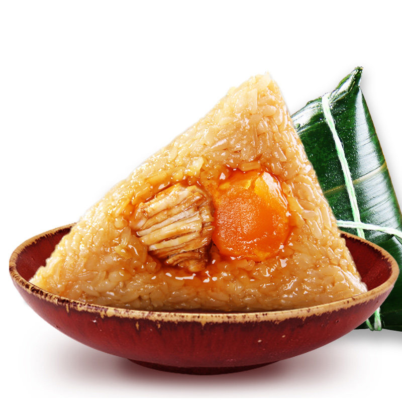 润之禧 蛋黄鲜肉粽130gx8只 嘉兴特产粽子 真空大肉棕