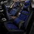 现代索纳塔八伊兰特悦动朗动名图IX35专用坐垫四季全包汽车座套(紫风铃1704-豪华版.咖啡色)第2张高清大图