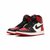 Nike耐克Air Jordan 1 Retro High Bred Toe AJ1乔一黑红脚趾高帮休闲运动鞋 篮球鞋(黑红 46)第4张高清大图
