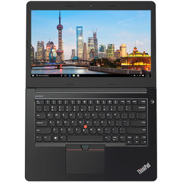 联想(ThinkPad) E475-03CD 14英寸商务娱乐轻薄笔记本电脑 A6-9500B 4G 256G固态 集显(20H4A003CD 官方标配)
