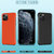 苹果iPhone 11手机壳素皮壳苹果11pro无边框超薄PC壳11promax简约保护套(新年红 iPhone 11promax)第4张高清大图