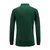 U.S.POLO.ASSN男士长袖商务休闲POLO衫纯色舒适T恤 T303057(军绿色 XXL)第2张高清大图