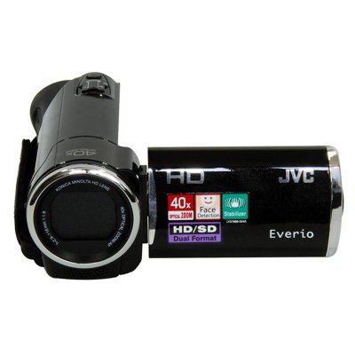 JVC GZ-HM30BAC数码摄像机（黑色）