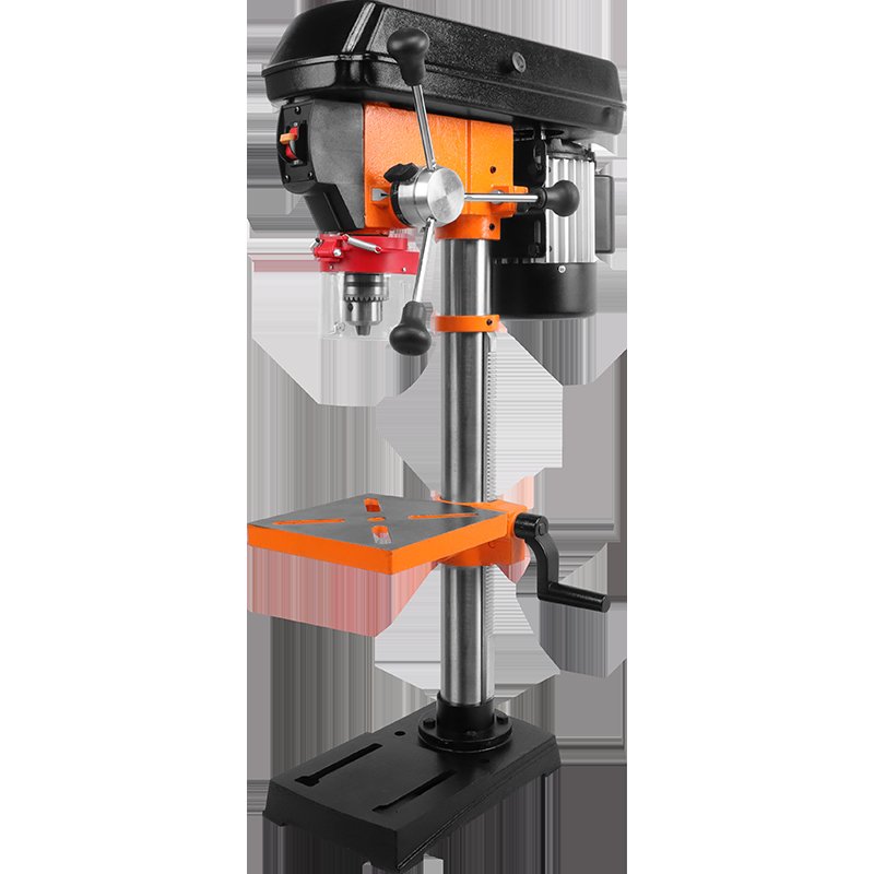 洛克士8寸10寸台钻家用小型多功能台式钻孔机调速高精度空心钻床10寸