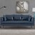TIMI 北欧沙发 现代简约沙发 小户型沙发 会客沙发组合 时尚沙发组合(深棕色 三人位沙发)第4张高清大图