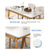 匠林家私北欧实木餐桌椅组合家用长方形饭桌现代简约小户型餐桌子(黑色 1.4米一桌四椅)第3张高清大图