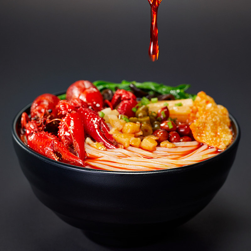 好欢螺小龙虾味螺蛳粉320gx5袋装正宗柳州螺狮粉美食酸辣粉速食方便面