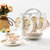 欧式骨瓷咖啡杯英式咖啡具套装个性创意陶瓷茶具套装花茶杯送架子(冰蓝之心(带内花)4杯碟+收纳架+4)第3张高清大图