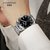 宾爵巴顿系列-剑桥公爵进口自动机械机芯男士腕表手表防水手表 PT6520(银壳黑面银带)第5张高清大图