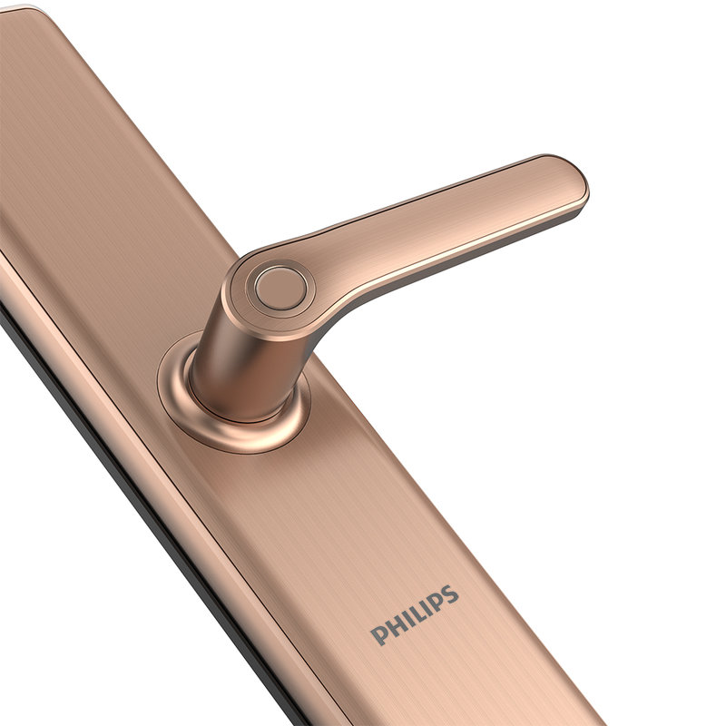 飞利浦智能锁7300香槟金