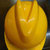 工厂玻璃钢工地透气头盔黄色蓝色白色红色工程施工劳保(红色)第3张高清大图
