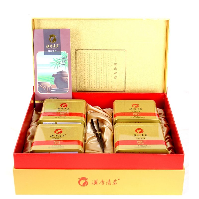 汉唐清茗 霍山黄芽礼盒敬贤系列300g【图片 价格 品牌 报价】-真快乐