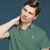 传奇保罗夏季男士短袖t恤半袖潮牌体恤polo衫翻领薄款上衣服（M-3XL）ZNM810(绿色 M)第4张高清大图