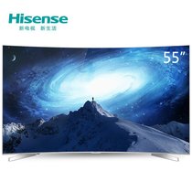海信（Hisense）LED55EC780UC 55英寸 超薄曲面4K智能电视 14核配置 丰富影视教育资源