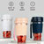 美的布谷(BUGU)榨汁机迷你小型便携式随行杯智能原汁机榨汁杯果汁机榨汁机白BG-JS4(粉色)第2张高清大图