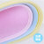 沐童 3D立体竹浆纤维隔尿垫 防滑缓冲隔尿床垫 中号隔尿垫(淡粉色)第5张高清大图