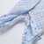 Oissie 奥伊西 0-2岁宝宝冬季宝宝夹棉连体衣婴儿菱格连体棉衣(85厘米(建议12-18个月) 浅蓝)第5张高清大图