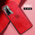 VIVOX50新款手机壳步步高x50pro金属护眼皮纹壳X50PRO+防摔磁吸指环保护套(儒雅红 X50)第2张高清大图