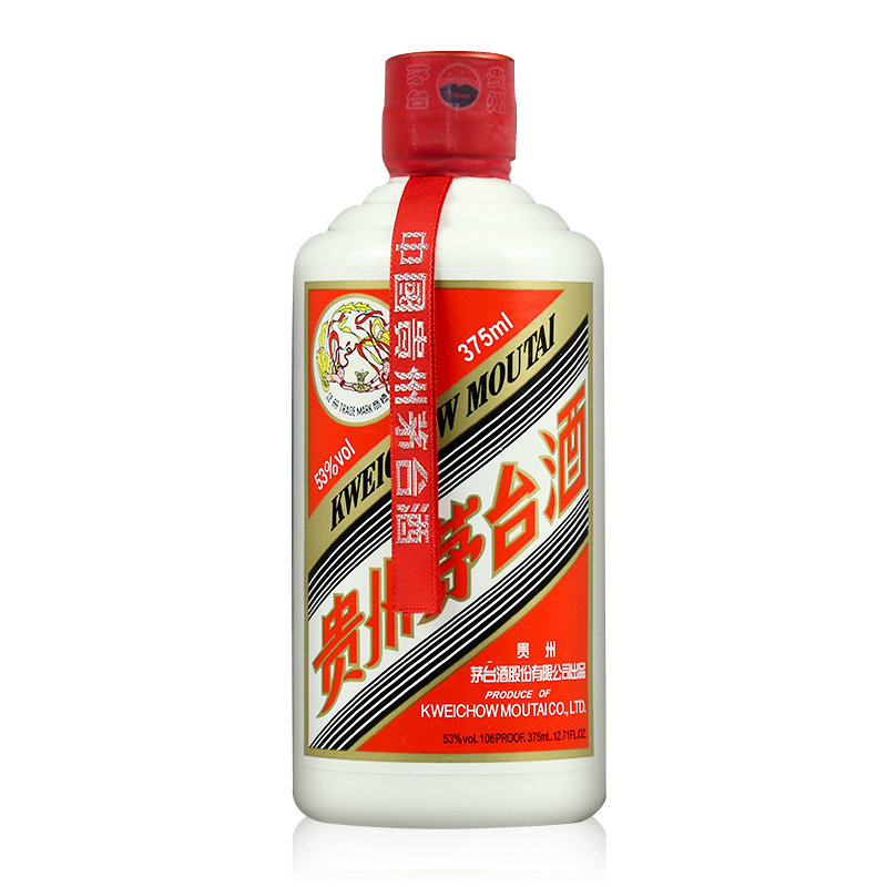 贵州茅台酒茅台375ml53度飞天茅台酱香型白酒飞天茅台