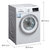 预售延迟发货西门子 XQG80-WM10N1600W 8公斤 变频  防过敏程序 滚筒洗衣机(白色)第3张高清大图