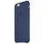 苹果iPhone6Plus皮革保护壳MGQV2FE/A深蓝第2张高清大图