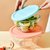 耐热玻璃带盖泡面沙拉碗单个家用微波炉专用大号烘焙汤打蛋碗面盆(2L【2个】送2个盖子)第4张高清大图