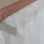黛丝丹奴 新品蚊帐加密加厚u型轨道导轨支架1.8m/1.5m公主风(梦幻塔 白色 1.5x2m轨道铝合金)第5张高清大图