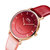 宾爵BEGEEL时尚网红进口石英机芯渐变色玫瑰金防水女士手表B961L(花间红.渐变红)第2张高清大图