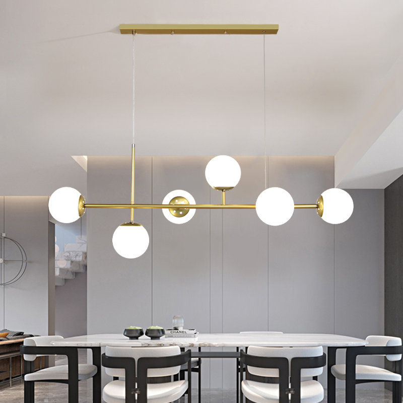 餐厅吊灯极简约现代大气创意个性饭桌吧台家用北欧灯具2020新款91316