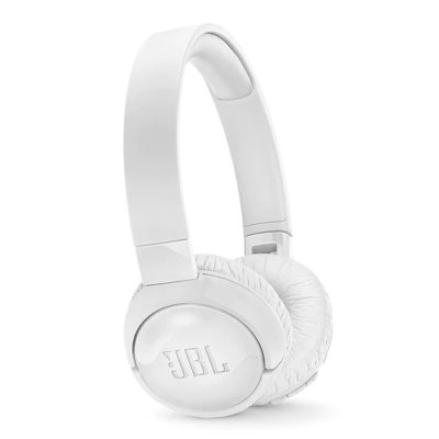 JBL TUNE 600BTNC 主动降噪耳机 头戴蓝牙耳机 无线耳机 运动耳机 高雅白色(白色)