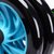 凯速 16.5CM直径双轮静音健腹轮KA05 家用健身器材 腹肌轮加俯卧撑架套装腹肌神器 运动健身锻炼用品(蓝色健腹轮 16.5cm)第4张高清大图