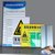 俊采云JCY-C34废物警示牌环保标识牌提示牌全套防水危化品标签标示牌危废间警告标牌废灯管铝板40*40（单位：个）(黄色 JCY-C34)第4张高清大图