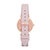 阿玛尼（ARMANI）时尚潮流复古镶钻石英女士手表(AR1958 皮带)第5张高清大图