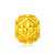 周大福珠宝首饰几何图案足金黄金转运珠吊坠计价F187698 约0.81g 工费48元第4张高清大图