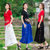 莉菲姿 民族风2夏季新款刺绣裙裤(黑色 均码)第4张高清大图